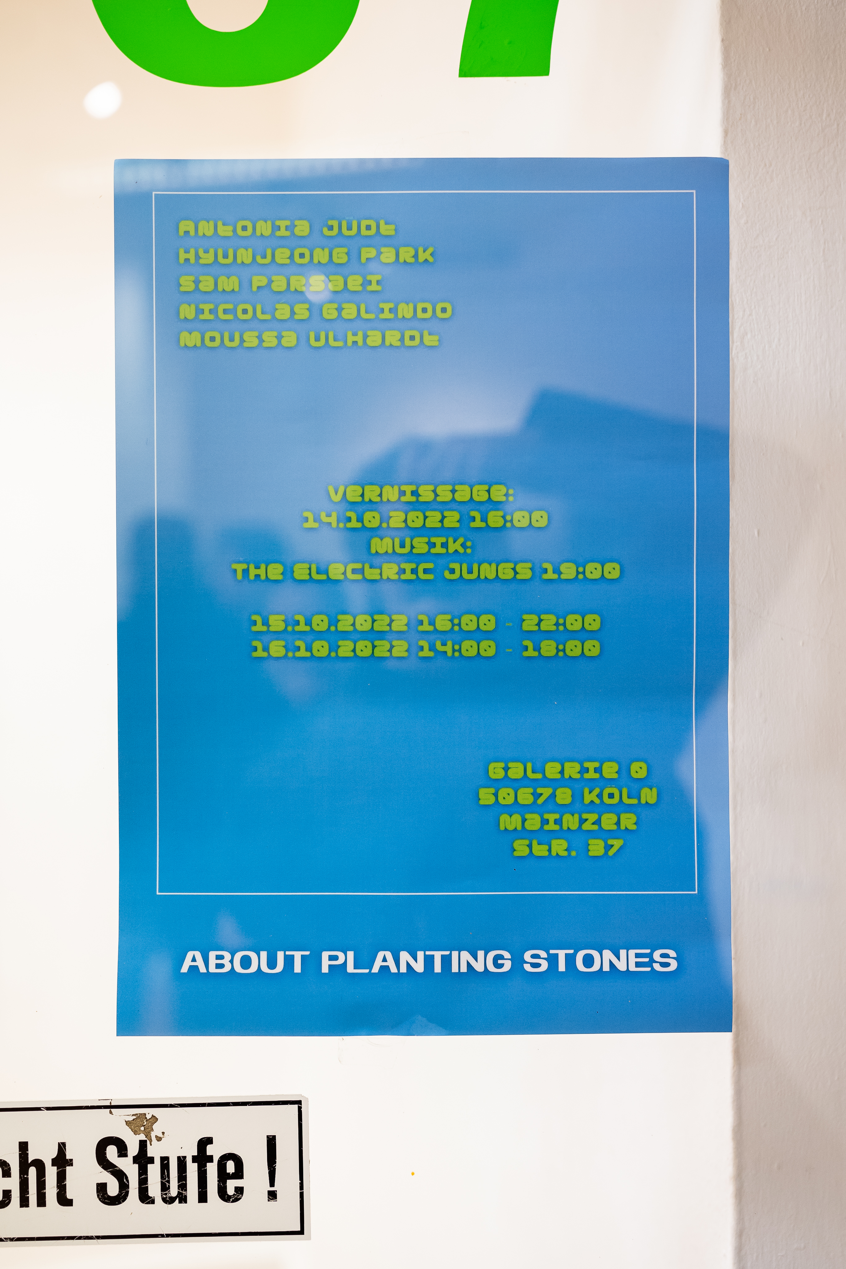 About Planting Stones, 2022